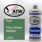 Preview: Audi, Onyx Green Metallic, LD6V: 400ml Sprühdose, von ATW Autoteile West.